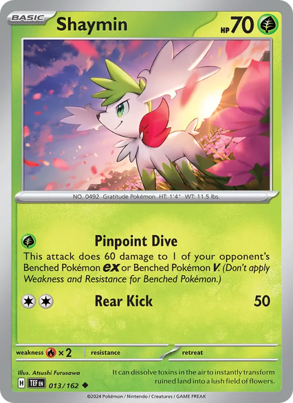 Shaymin 013 – Non-holo