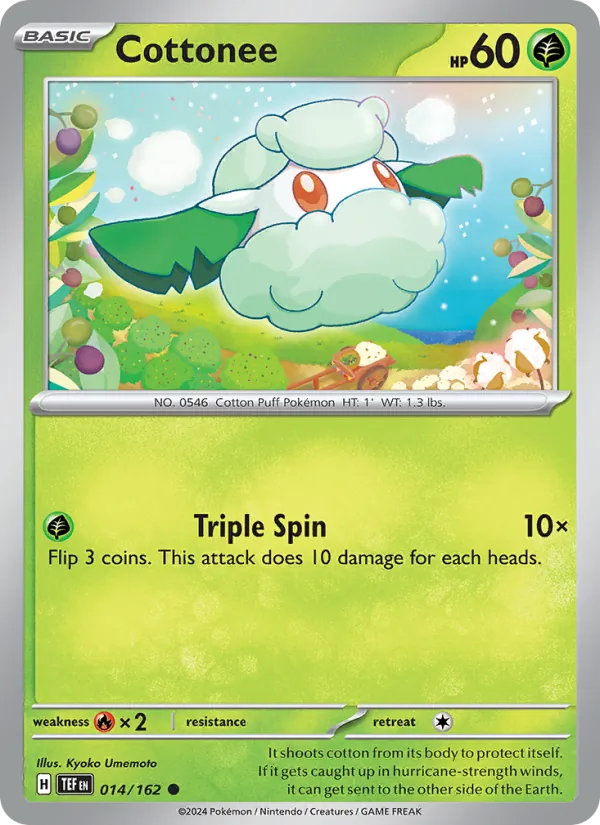 Cottonee 014 – Non-holo