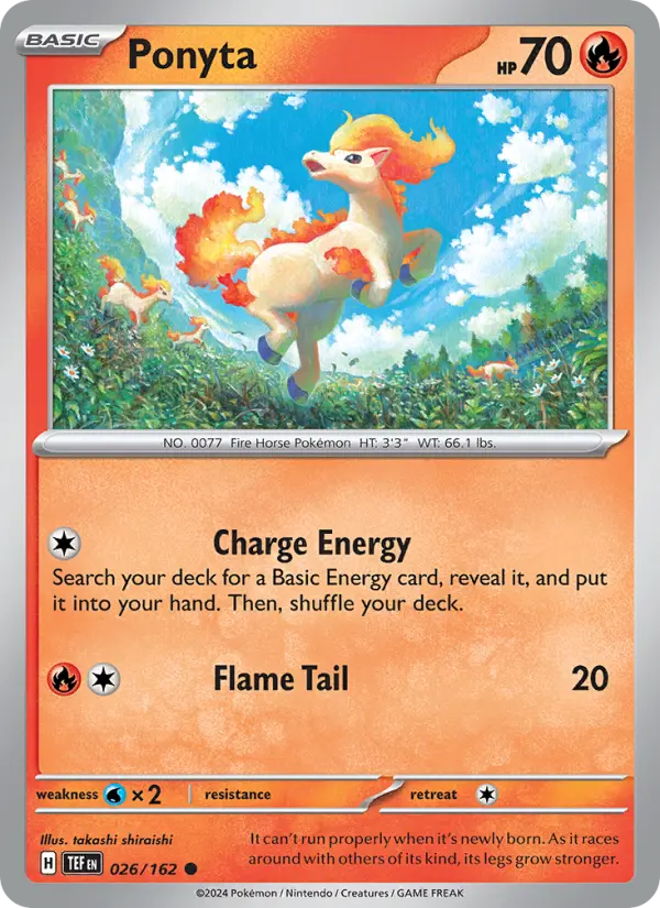 Ponyta 026 – Non-holo