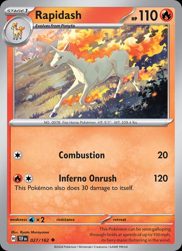 Rapidash 027/162