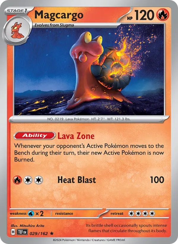 Magcargo 029 – Reverse Holo
