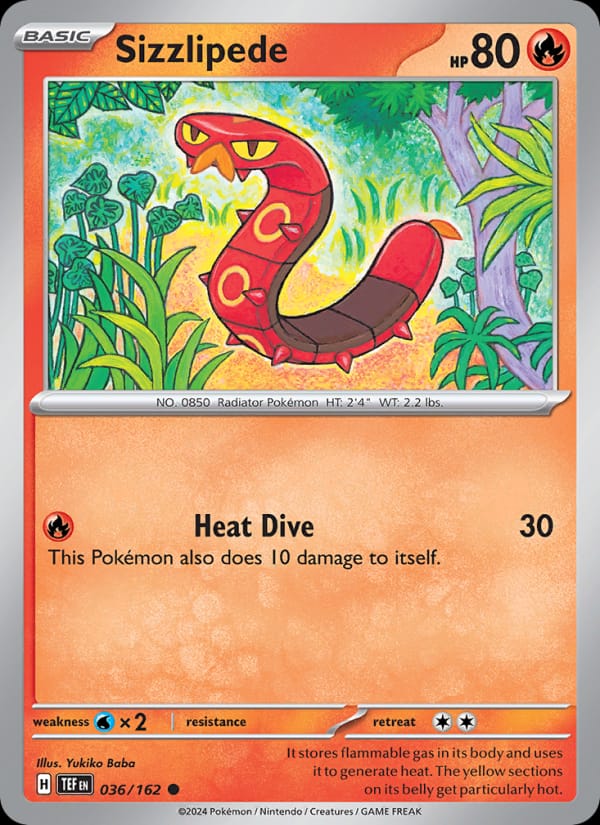 Sizzlipede 036/162