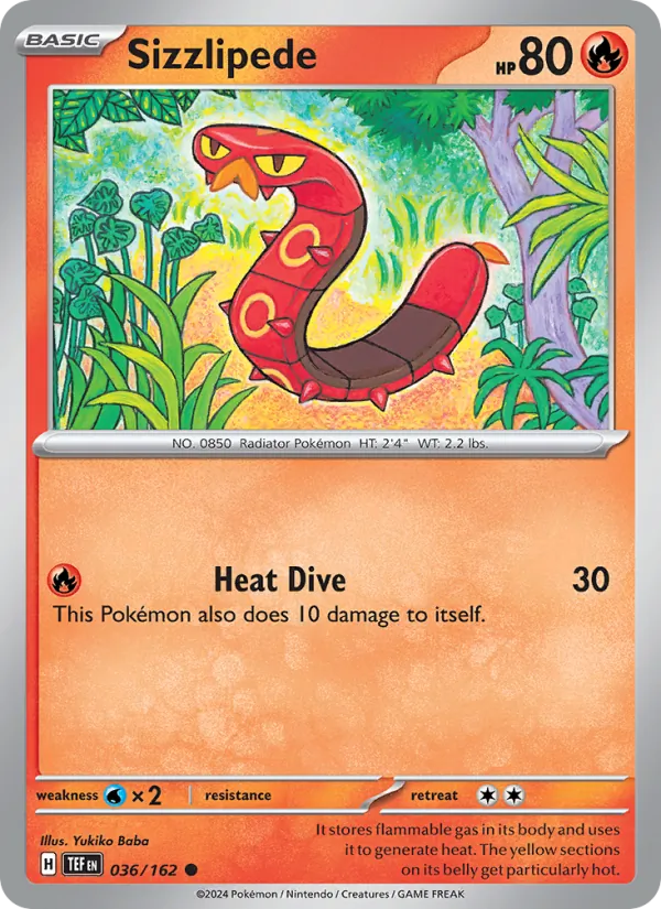 Sizzlipede 036 – Non-holo