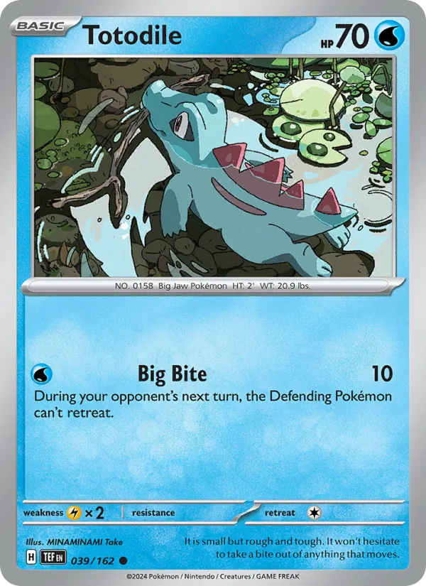 Totodile 039 – Non-holo