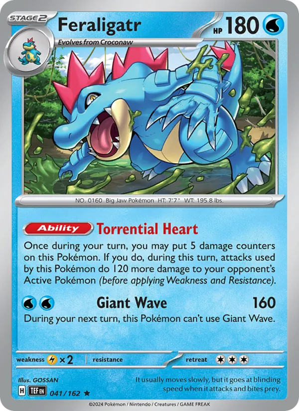 Feraligatr 041 – Non-holo