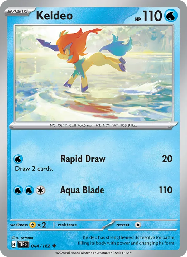 Keldeo 044 – Non-holo