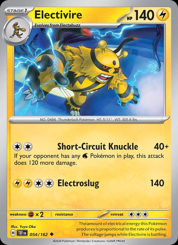 Electivire 054/162