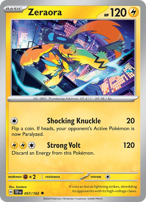Zeraora 057 – Non-holo