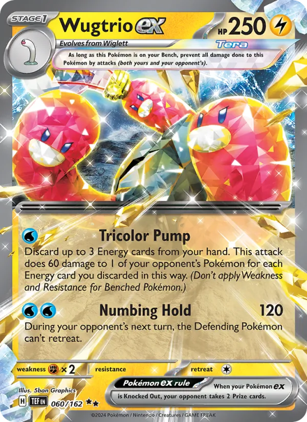 Wugtrio ex 060 – Holo