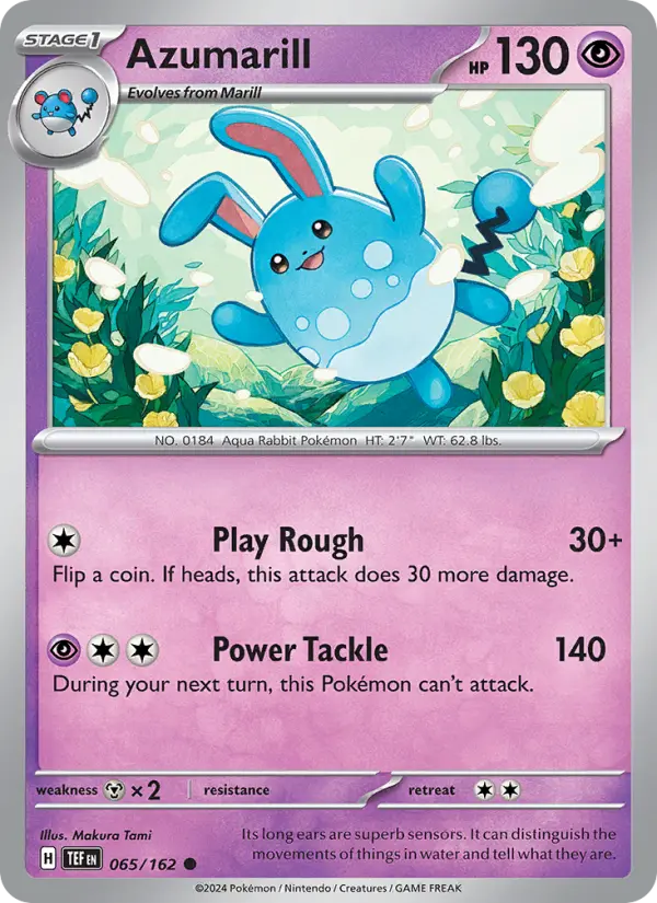 Azumarill 065 – Non-holo