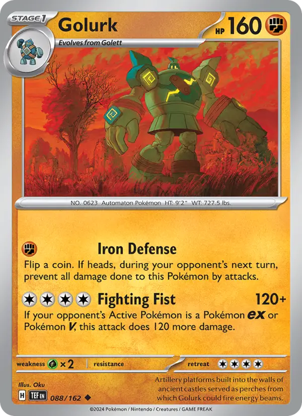 Golurk 088 – Non-holo