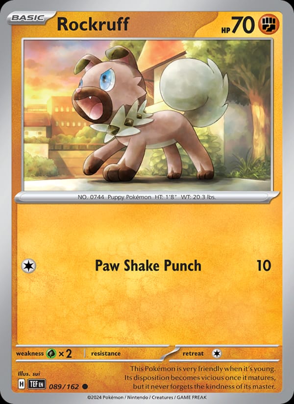 Rockruff 089/162