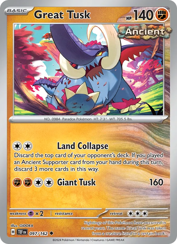 Great Tusk 097 – Non-holo