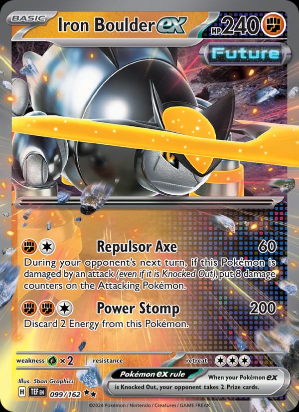 Iron Boulder ex 099/162