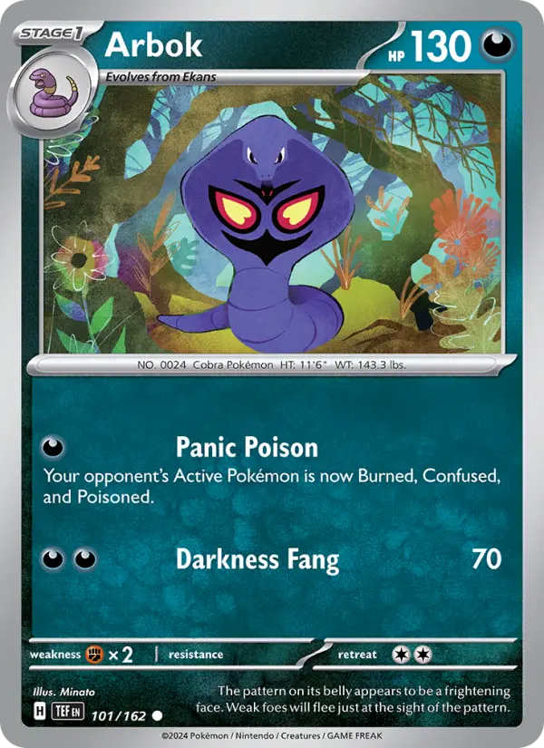Arbok 101 – Non-holo