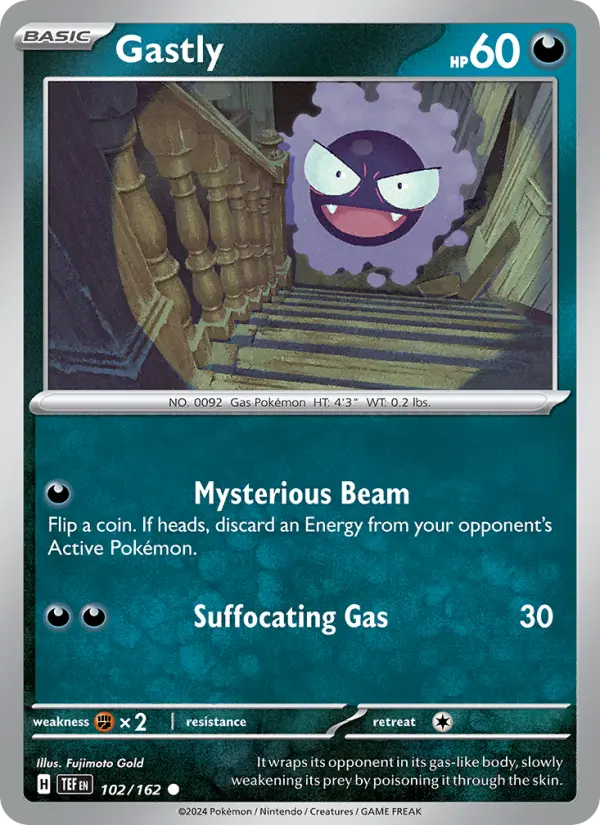 Gastly 102 – Non-holo
