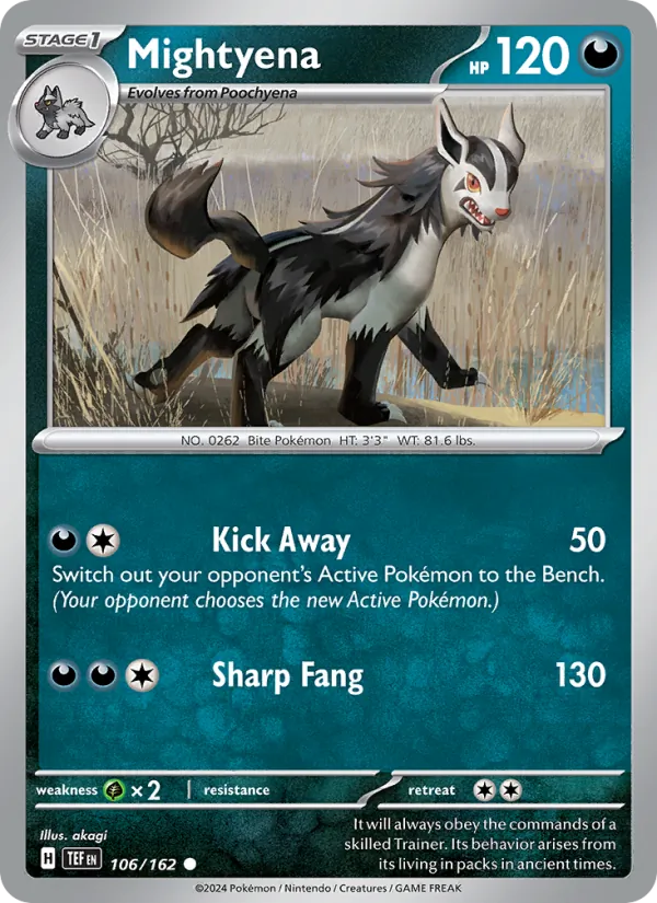 Mightyena 106 – Non-holo