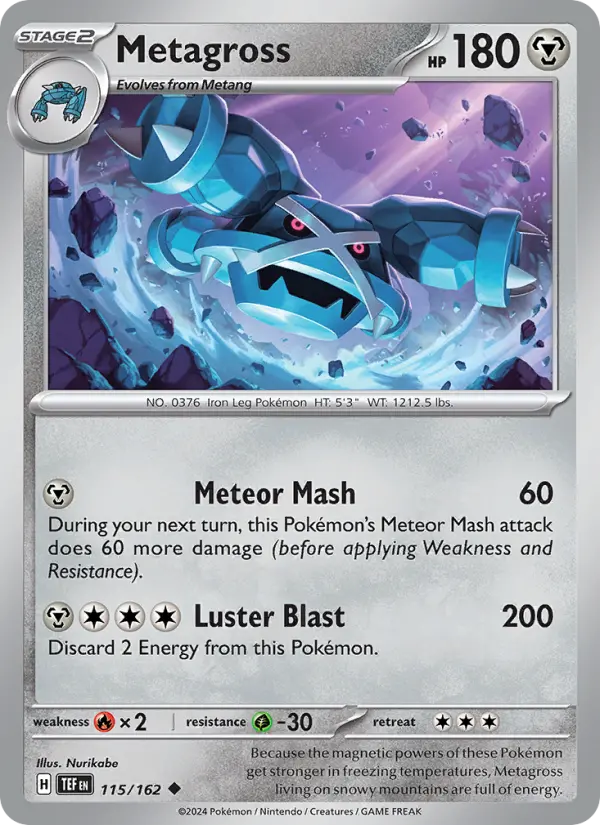 Metagross 115 – Non-holo