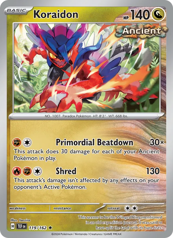 Koraidon 119 – Non-holo