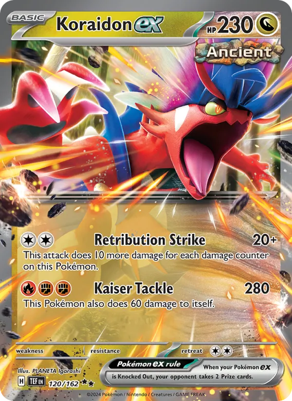 Koraidon ex 120 – Holo