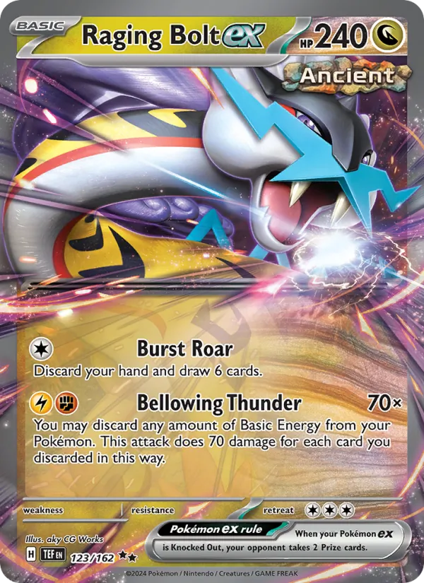 Raging Bolt ex 123 – Holo