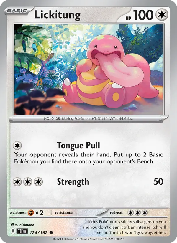Lickitung 124 – Non-holo