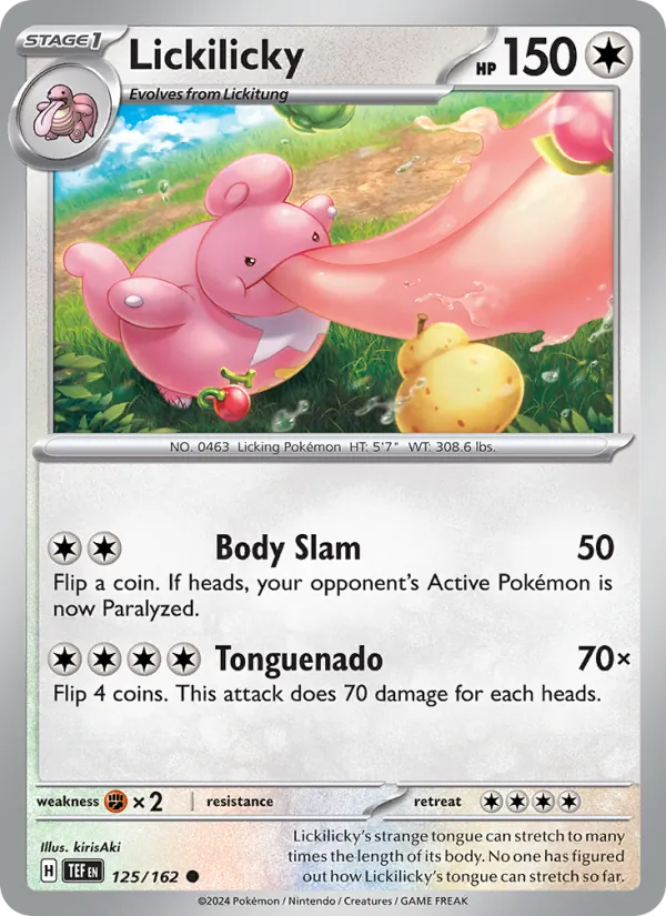 Lickilicky 125 – Non-holo