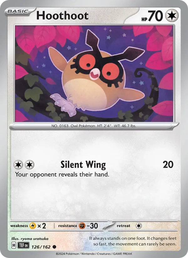 Hoothoot 126 – Non-holo