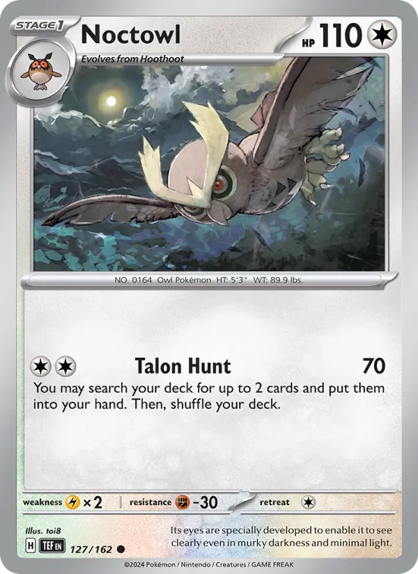 Noctowl 127 – Non-holo