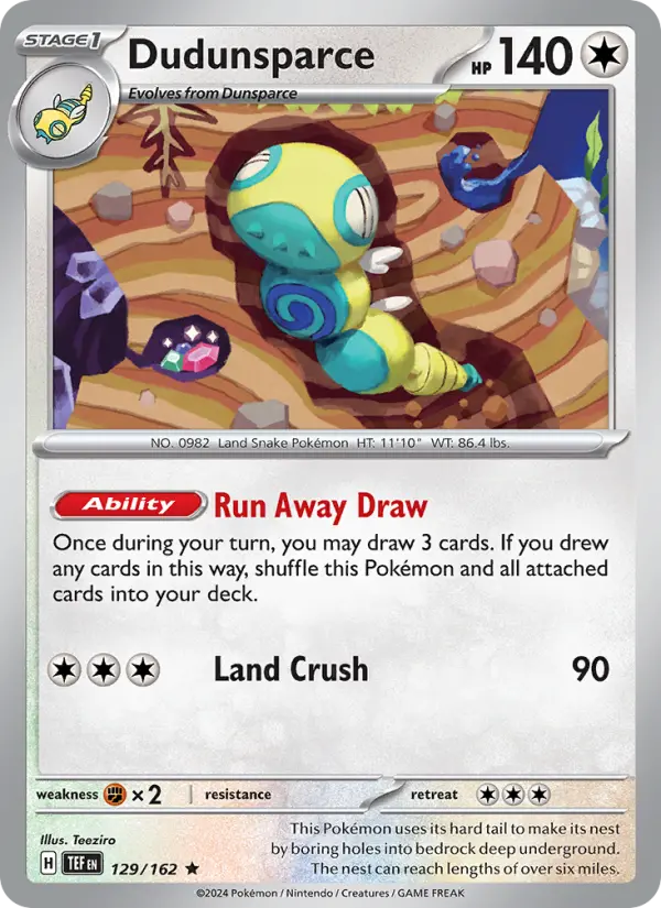 Dudunsparce 129 – Non-holo