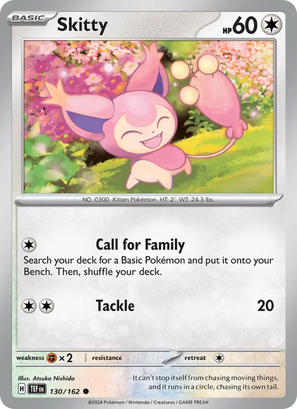 Skitty 130 – Non-holo