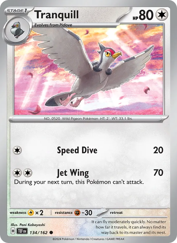 Tranquill 134 – Non-holo