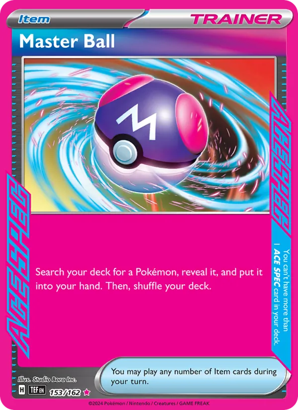 Master Ball 153 – Holo