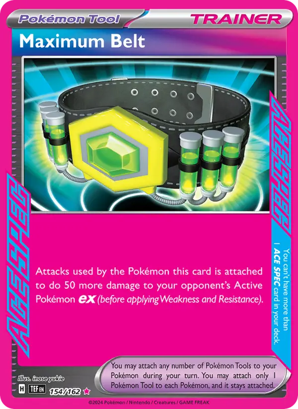 Maximum Belt 154 – Holo