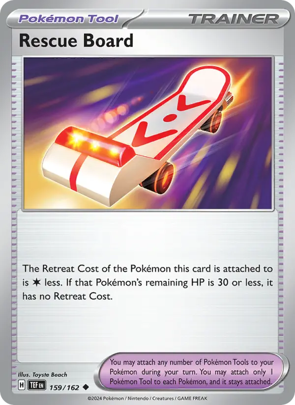 Rescue Board 159 – Non-holo