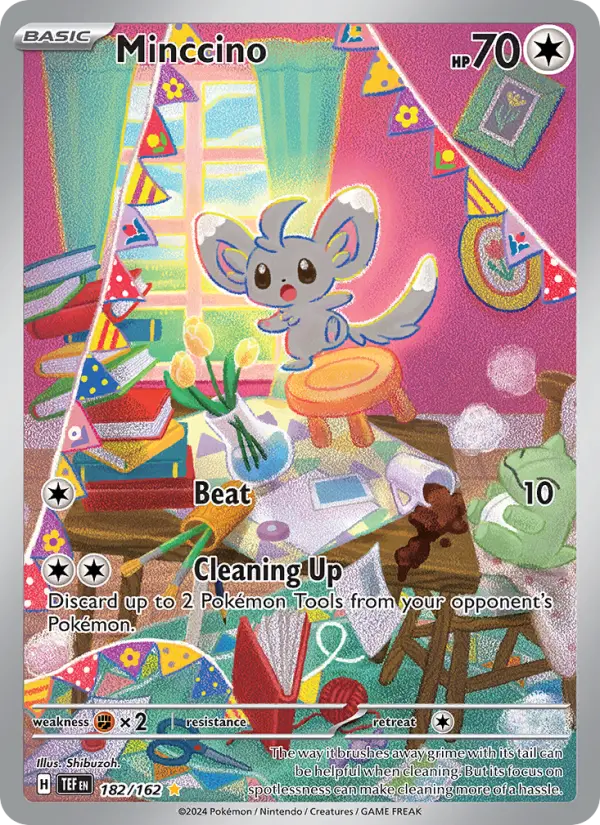 Minccino 182 – Holo