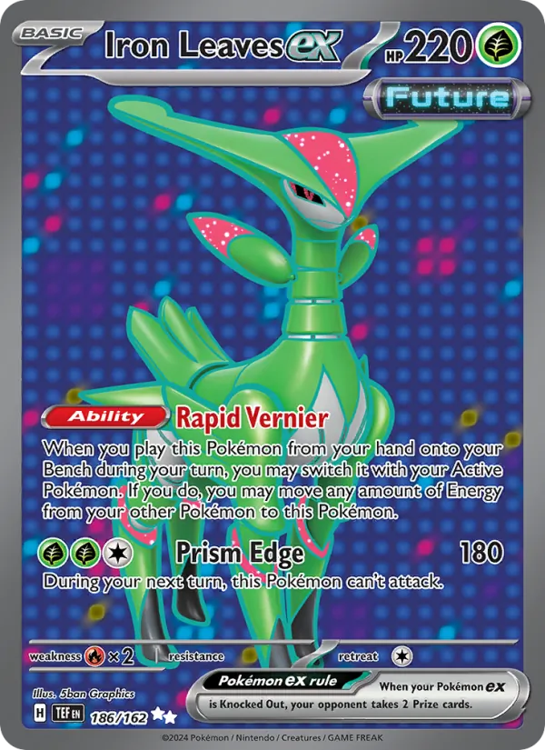 Iron Leaves ex 186 – Holo