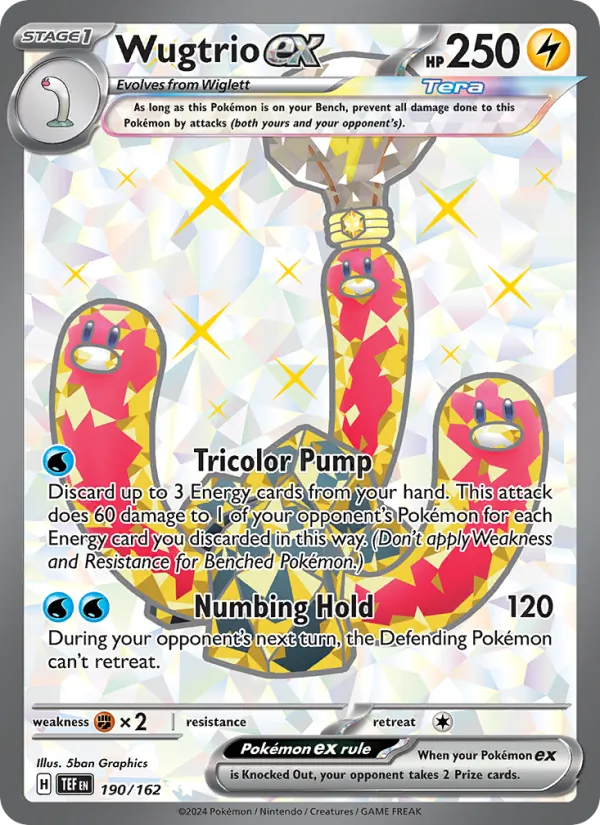 Wugtrio ex 190 – Holo