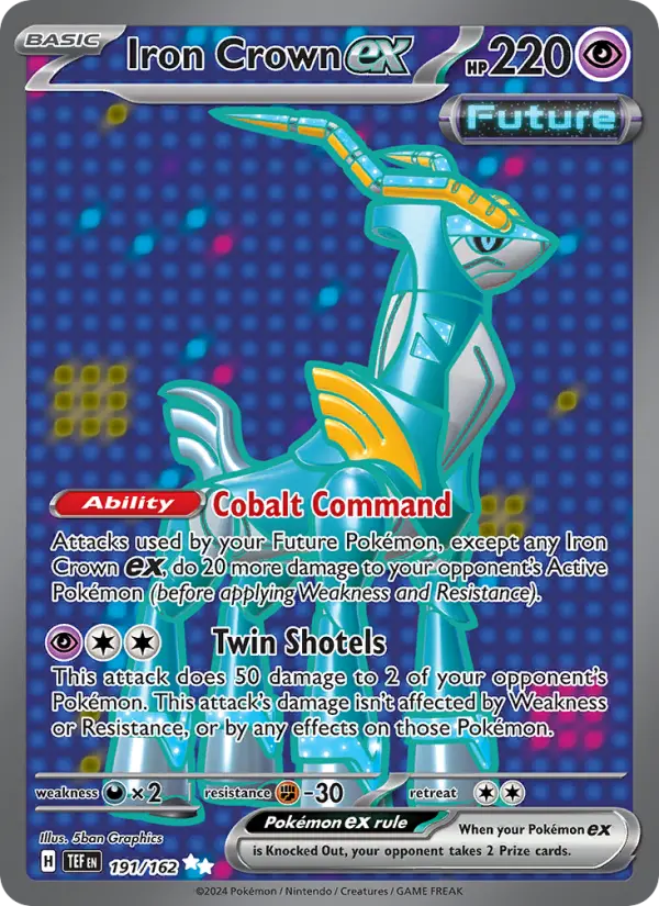Iron Crown ex 191 – Holo