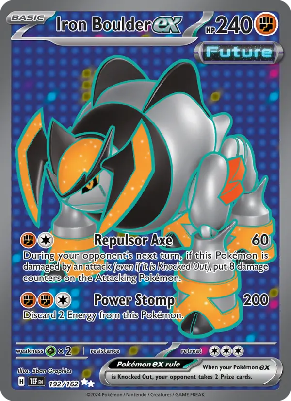Iron Boulder ex 192 – Holo