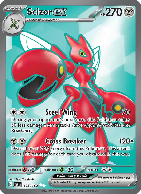 Scizor ex 195 – Holo