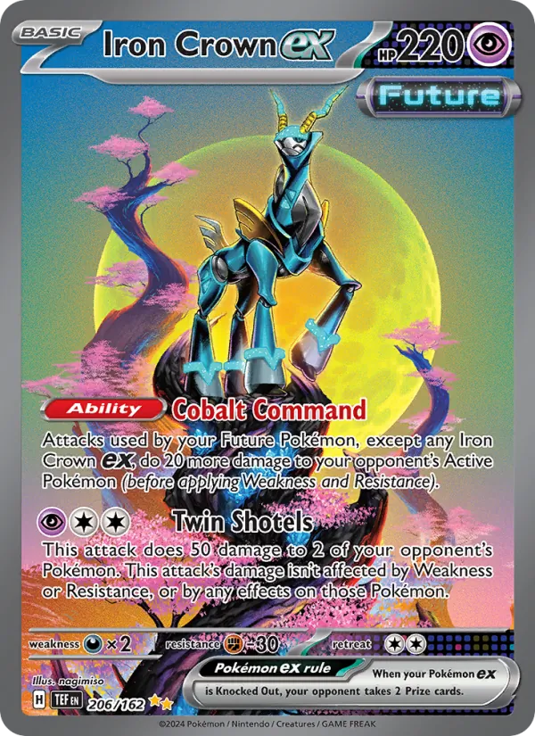 Iron Crown ex 206 – Holo