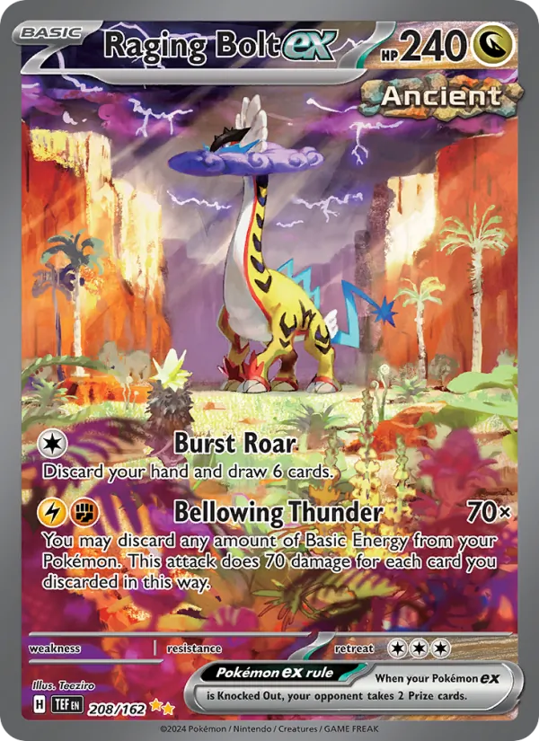 Raging Bolt ex 208 – Holo