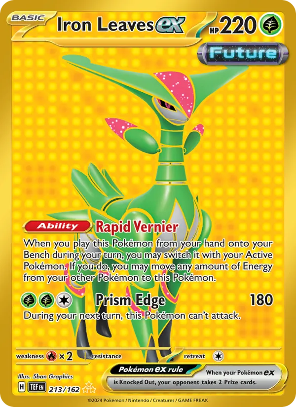 Iron Leaves ex 213 – Holo