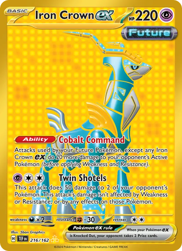Iron Crown ex 216 – Holo