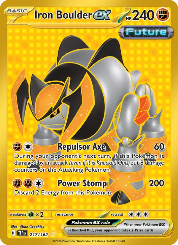 Iron Boulder ex 217 – Holo