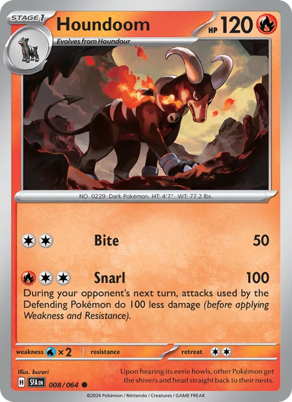 Houndoom 008 – Non-holo