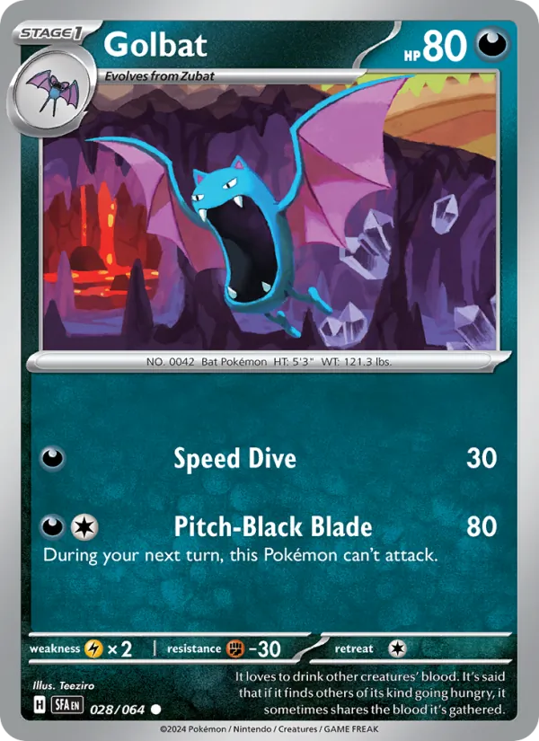 Golbat 028 – Non-holo