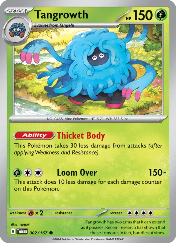 Tangrowth 002 – Non-holo