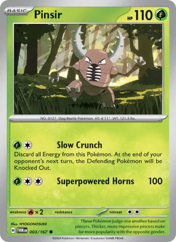 Pinsir 003 – Non-holo
